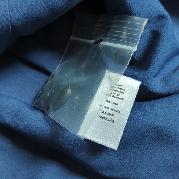 Talbots Blue Patterned Blazer - Picture 6 of 6